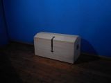 6550+  BAULE DA VIAGGIO CON SAGOMA LEGNO MASSICCIO